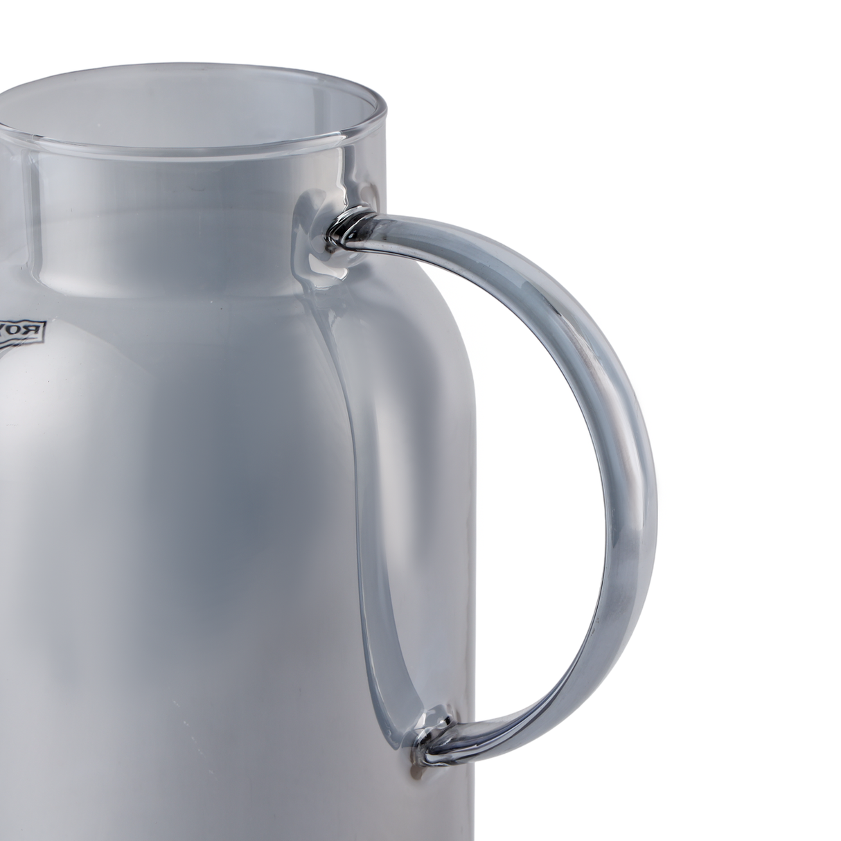 Royalford RF12210 5PC Glass Water Jug & Cups Set with 1800ml Borosilicate Jug | 4 x 260ml Glasses | BPA Free | Heat & Scratch Resistant | Leak Proof Lid | Freezer Safe