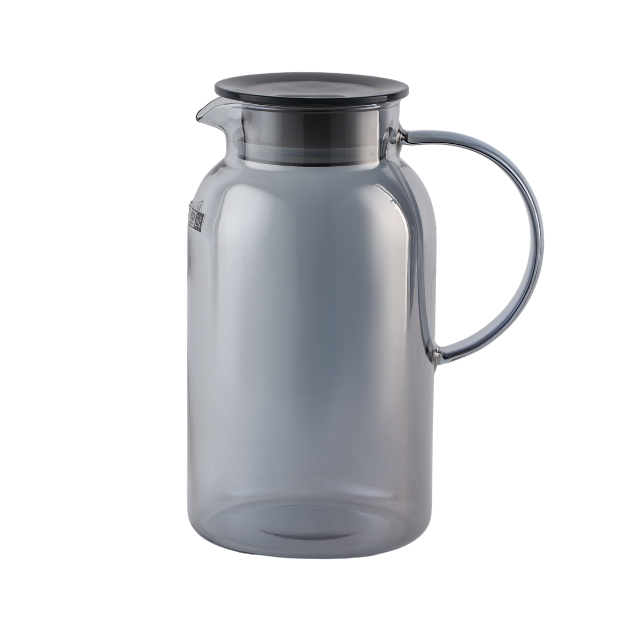Royalford RF12210 5PC Glass Water Jug & Cups Set with 1800ml Borosilicate Jug | 4 x 260ml Glasses | BPA Free | Heat & Scratch Resistant | Leak Proof Lid | Freezer Safe