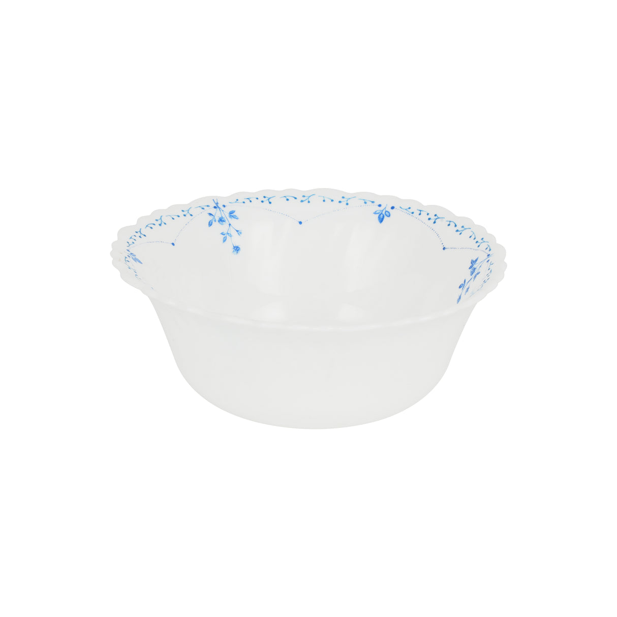 Royalford RF12220 Opalware Soup Bowl | 6 Inch  Lightweight Design | Chip Resistant | Microwave & Dishwasher Safe | Durable Stylish Serving Bowl for Soup and  Desserts