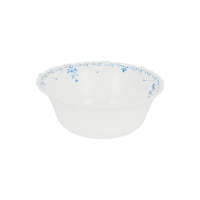 Royalford RF12220 Opalware Soup Bowl | 6 Inch  Lightweight Design | Chip Resistant | Microwave & Dishwasher Safe | Durable Stylish Serving Bowl for Soup and  Desserts