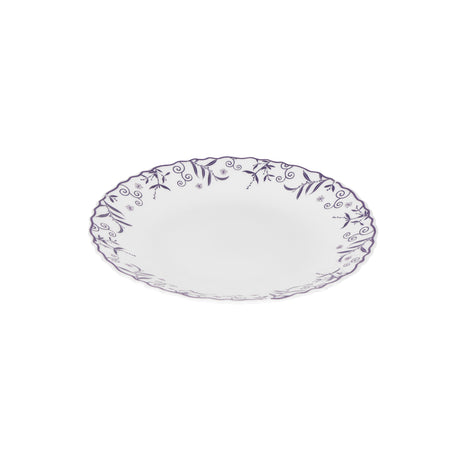 Royalford RF12233 Opalware Dessert Plate | 7.5 Inch Size | Chip Resistant | Microwave Safe Lightweight and Dishwasher Safe Elegant Serving Plate | Perfect for Daily Use
