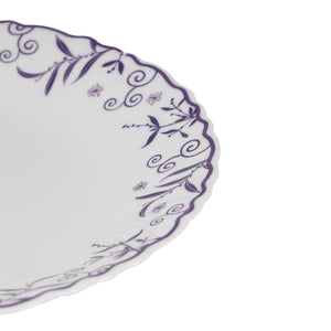 Royalford RF12233 Opalware Dessert Plate | 7.5 Inch Size | Chip Resistant | Microwave Safe Lightweight and Dishwasher Safe Elegant Serving Plate | Perfect for Daily Use