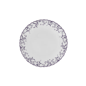 Royalford RF12233 Opalware Dessert Plate | 7.5 Inch Size | Chip Resistant | Microwave Safe Lightweight and Dishwasher Safe Elegant Serving Plate | Perfect for Daily Use