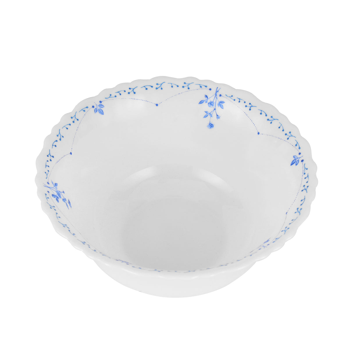Royalford RF12236 Opalware Soup Bowl | 6 Inch | Chip Resistant | Microwave Safe  & Dishwasher Safe | Durable Lightweight Serving Bowl for Soup, Cereal & Daily Dining