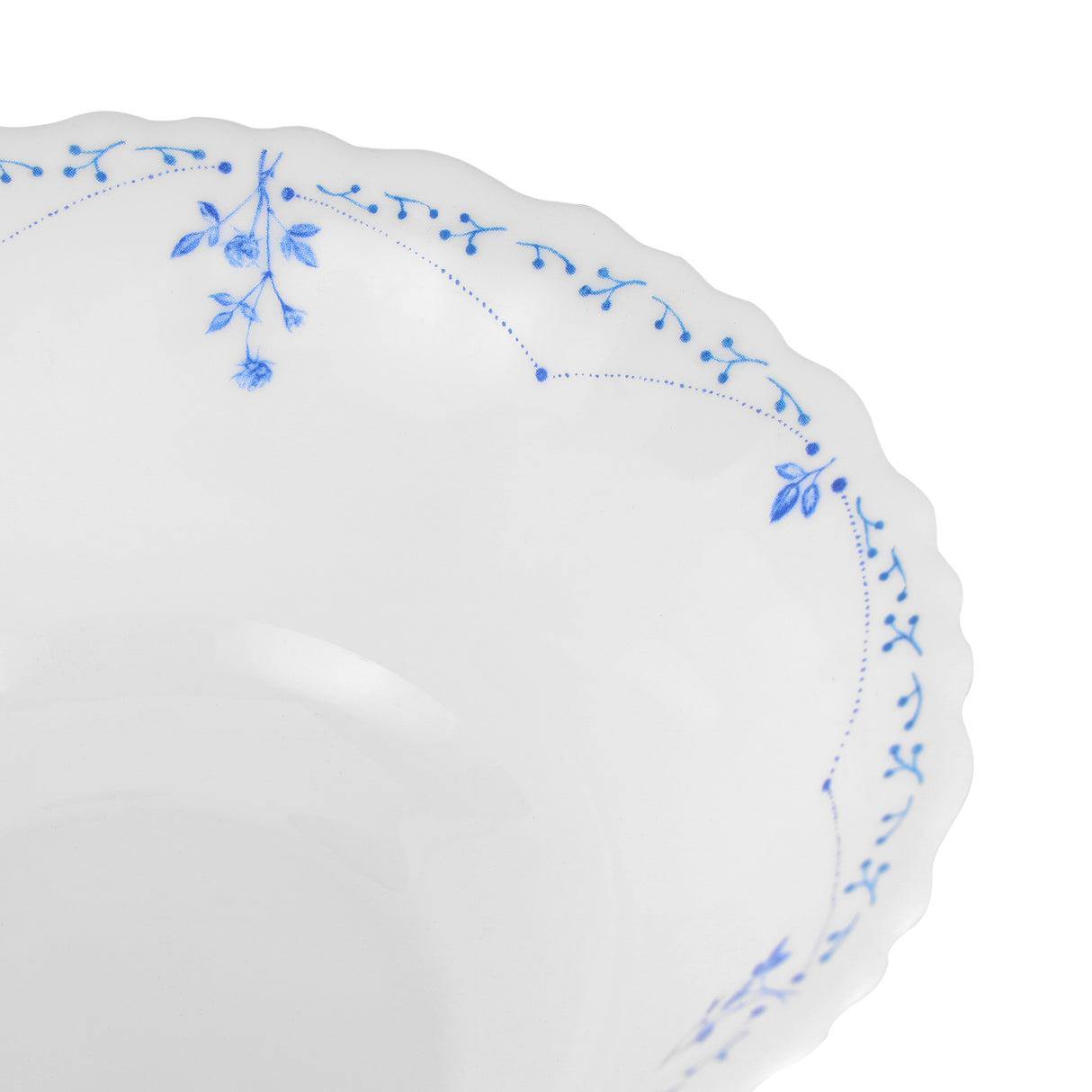 Royalford RF12236 Opalware Soup Bowl | 6 Inch | Chip Resistant | Microwave Safe  & Dishwasher Safe | Durable Lightweight Serving Bowl for Soup, Cereal & Daily Dining