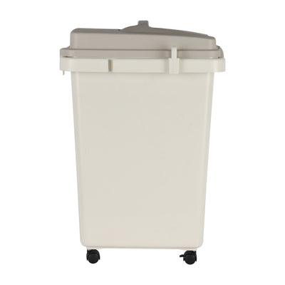 Royalford RF12249 Sorting Trash Can| 45LCapacity with Interlocking Clips| Press-Open Lid| 360° Rotating Wheels with Brake, Handle & Durable Plastic Body for Home & Office