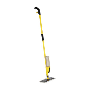 Royalford RF12262 Spray Mop with Microfiber Pad | 400ml Refillable Bottle | Durable Iron Handle |38cm Wide Head | Multi-Surface Floor Cleaning System | Multi-Surface Use
