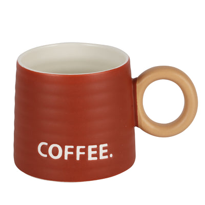 Royalford 385 ml (13 oz) New Bone Mug- RF12290/ Perfect for Hot and Cold Drinks/ Food-Grade, Non-Toxic and Safe to Use/ Stylish, Durable and Long-Lasting Design