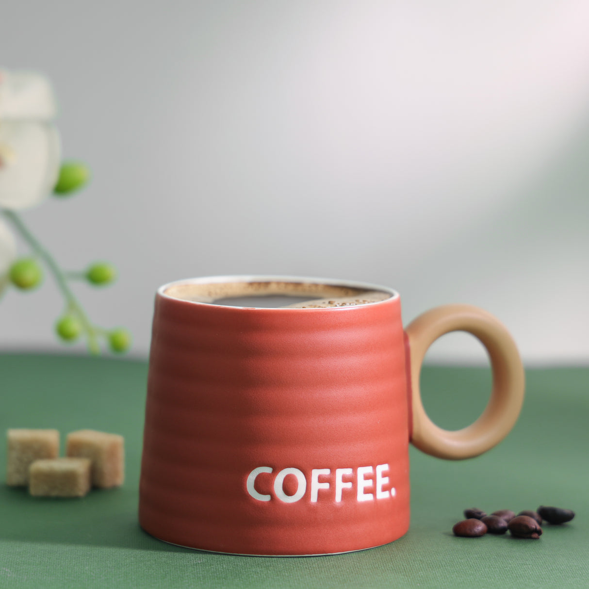 Royalford 385 ml (13 oz) New Bone Mug- RF12290/ Perfect for Hot and Cold Drinks/ Food-Grade, Non-Toxic and Safe to Use/ Stylish, Durable and Long-Lasting Design