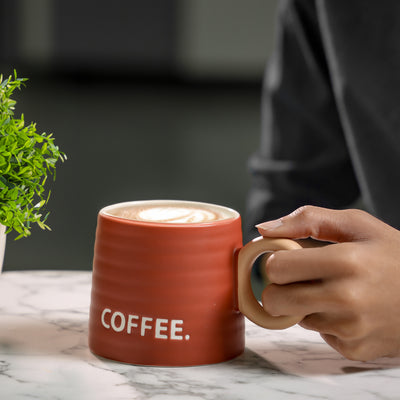 Royalford 385 ml (13 oz) New Bone Mug- RF12290/ Perfect for Hot and Cold Drinks/ Food-Grade, Non-Toxic and Safe to Use/ Stylish, Durable and Long-Lasting Design