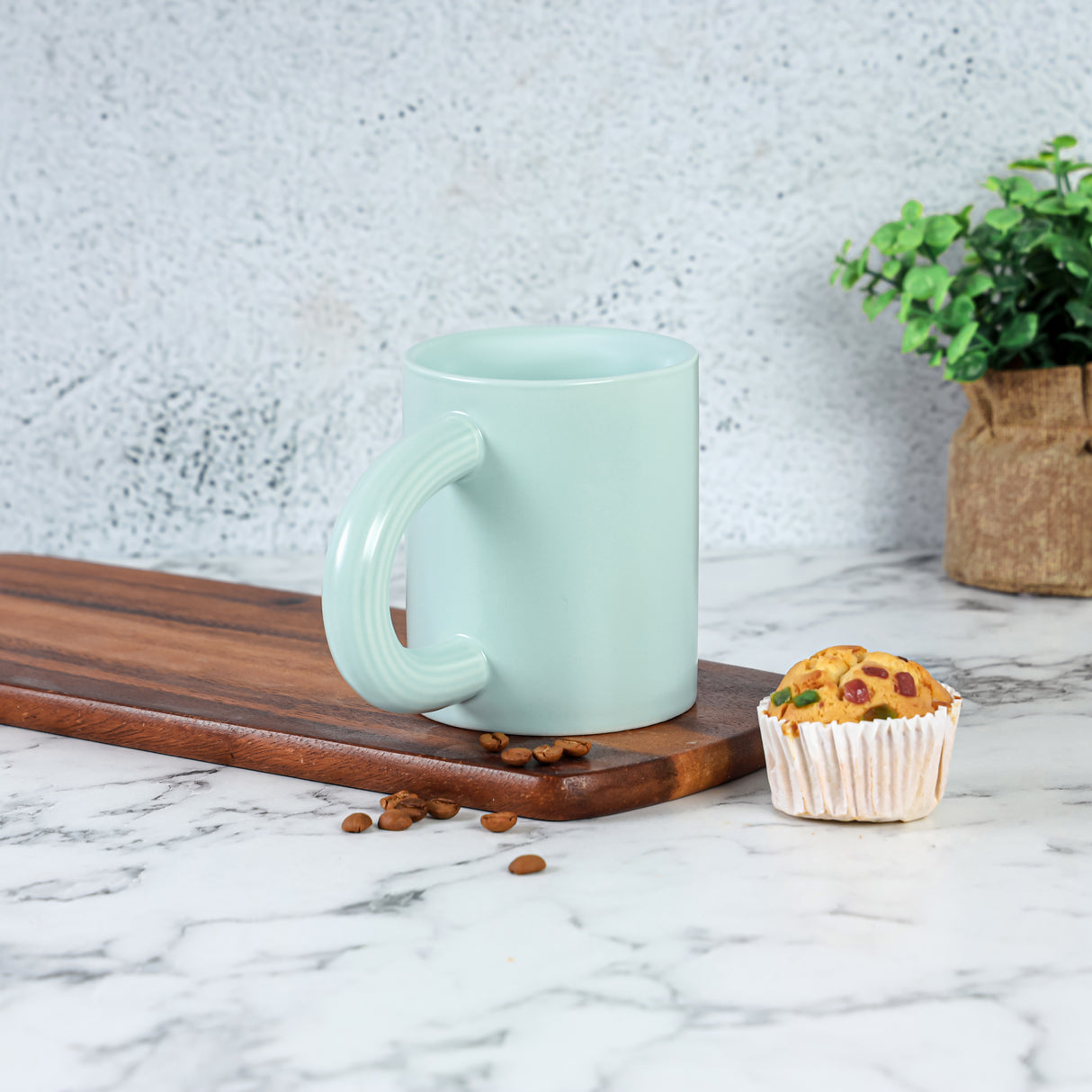 Royalford 535 ml (18 oz) New Bone Mug- RF12299/ Perfect for Hot and Cold Drinks/ Food-Grade, Non-Toxic and Safe to Use/ Stylish, Durable and Long-Lasting Design