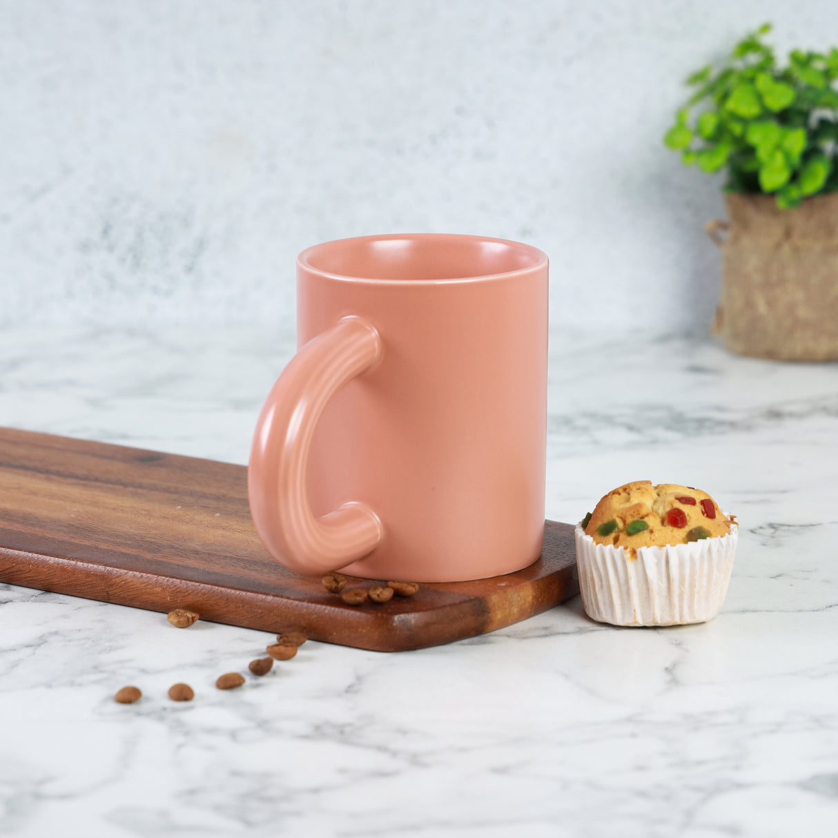 Royalford 535 ml (18 oz) New Bone Mug- RF12300/ Perfect for Hot and Cold Drinks/ Food-Grade, Non-Toxic and Safe to Use/ Stylish, Durable and Long-Lasting Design
