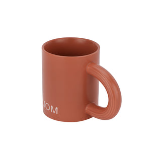 Royalford  RF12300 18oz New Bone MOM Mug  |  Generous 535ml Capacity  | Comfortable Handle |  Food-Safe | Non-Toxic  and  Odourless | Perfect  For Everyday Use
