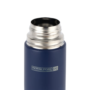 Royalford RF12390 500ml Stainless Steel Vacuum Flask | Double Wall Insulation| Hot & Cold Temperature Retention| Leakproof Lid| Perfect  for Travel, Office & Daily Use