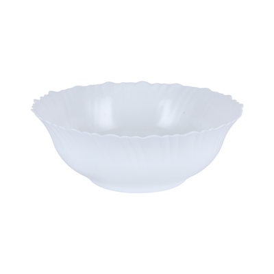 Royalford RF12398 Classic Opalware Dinner Set with 18 elegant white pieces| lightweight and chip-resistant| microwave, freezer and dishwasher safe for everyday dining