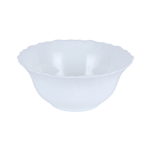 Royalford RF12398 Classic Opalware Dinner Set with 18 elegant white pieces| lightweight and chip-resistant| microwave, freezer and dishwasher safe for everyday dining