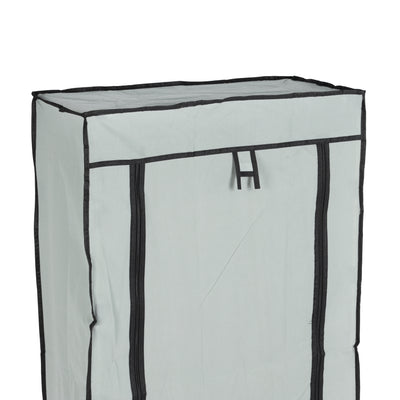 Royalford RF12425 7-Tier Shoe Rack Fabric Cabinet | Space-Saving Vertical Shoe Organizer | Strong Metal Rods| Dust-Proof Fabric Cover| Easy Assembly & Lightweight Design