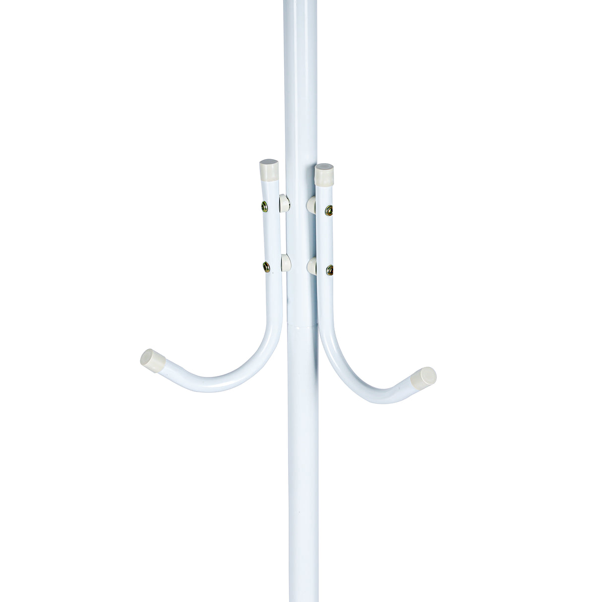 Royalford RF12430 Clothes Hanger Stand with 8 Hooks | Heavy Duty Metal Coat Rack | Stable Tripod Base | Capped Hooks & Anti-Slip Floor Protection for Home & Office Use