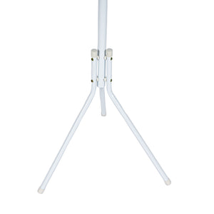 Royalford RF12430 Clothes Hanger Stand with 8 Hooks | Heavy Duty Metal Coat Rack | Stable Tripod Base | Capped Hooks & Anti-Slip Floor Protection for Home & Office Use