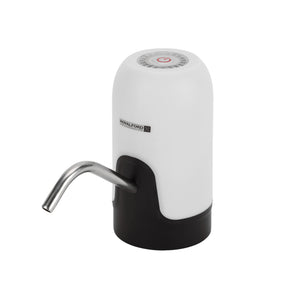 Royalford RF12434  Rechargeable Water Pump for 1–5 Gallon Bottles |  USB Charging Automatic Water Dispenser |  Stainless Steel Spout  |  BPA Free Silicone Hose