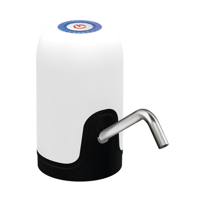 Royalford RF12434  Rechargeable Water Pump for 1–5 Gallon Bottles |  USB Charging Automatic Water Dispenser |  Stainless Steel Spout  |  BPA Free Silicone Hose