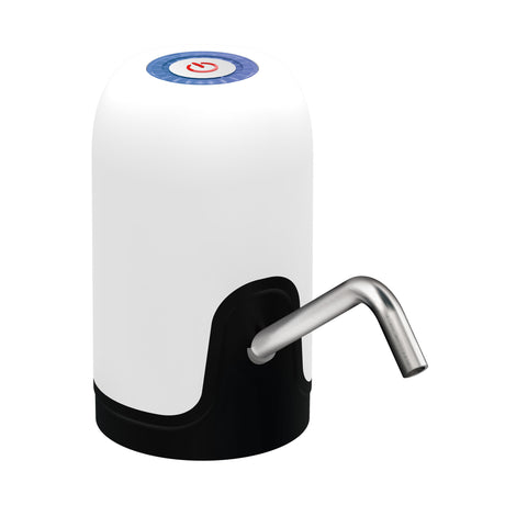 Royalford RF12434  Rechargeable Water Pump for 1–5 Gallon Bottles |  USB Charging Automatic Water Dispenser |  Stainless Steel Spout  |  BPA Free Silicone Hose