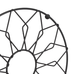 Royalford RF12447 Iron Trivet 20CM | heavy-duty heat-resistant design & durable iron build| round base, protects countertops, for hot pots, cooking and serving|