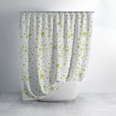 Royalford RF12449 PEVA shower curtain 180x180cm| water-repellent, quick-drying and machine washable| odourless and chlorine-free curtain ideal for bathroom use|