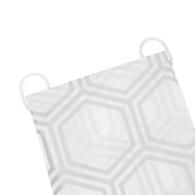 Royalford RF12450 PEVA shower curtain 180x180cm| water-repellent, quick-drying and machine washable| odourless and chlorine-free curtain ideal for modern bathrooms|