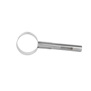 Royalford RF12454 Fish Scale Scraper| stainless steel descaler with ergonomic handle ensures safe| efficient scale removal, dishwasher-safe, easy to clean tool|