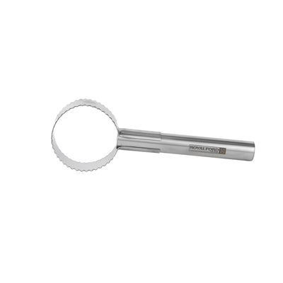 Royalford RF12454 Fish Scale Scraper| stainless steel descaler with ergonomic handle ensures safe| efficient scale removal, dishwasher-safe, easy to clean tool|