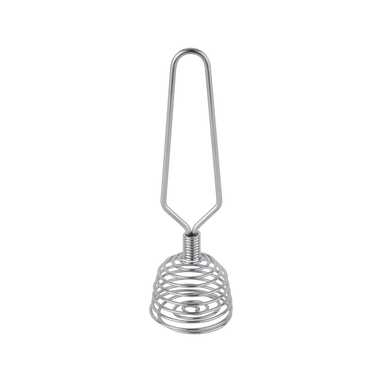 Royalford RF12460 Stainless Steel 7 Inch Whisk |  Heavy Duty Spring Coil  | Ergonomic Handle | Dishwasher Safe ,Rust Resistant Multipurpose Kitchen Mixing Beating Tool