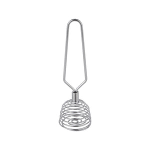 Royalford RF12460 Stainless Steel 7 Inch Whisk |  Heavy Duty Spring Coil  | Ergonomic Handle | Dishwasher Safe ,Rust Resistant Multipurpose Kitchen Mixing Beating Tool