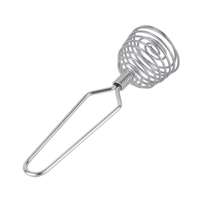 Royalford RF12460 Stainless Steel 7 Inch Whisk |  Heavy Duty Spring Coil  | Ergonomic Handle | Dishwasher Safe ,Rust Resistant Multipurpose Kitchen Mixing Beating Tool