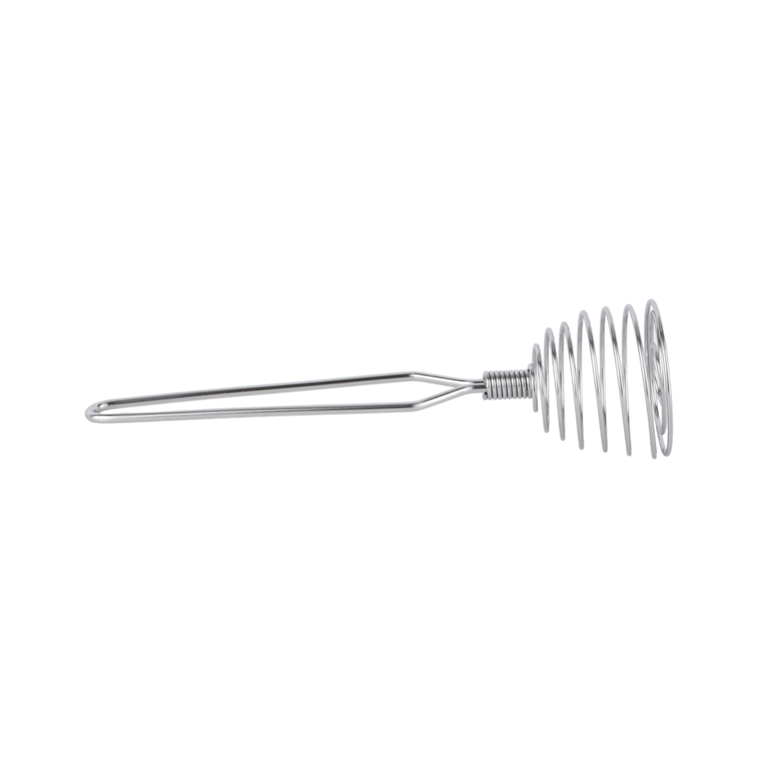 Royalford RF12461 Stainless Steel Whisk  | 8 Inch Heavy Duty Spring Coil  | Durable Rust Resistant Ergonomic Handle  | Dishwasher Safe Multipurpose Kitchen  Tool