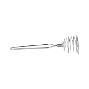 Royalford RF12461 Stainless Steel Whisk  | 8 Inch Heavy Duty Spring Coil  | Durable Rust Resistant Ergonomic Handle  | Dishwasher Safe Multipurpose Kitchen  Tool