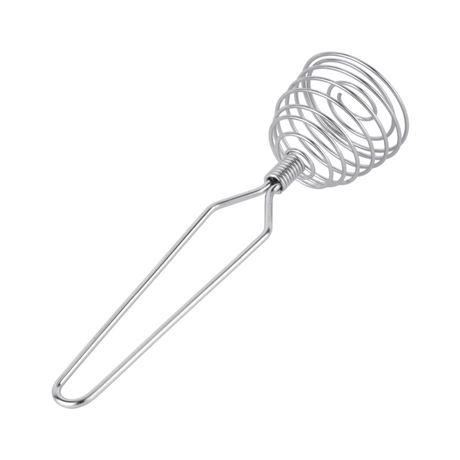 Royalford RF12461 Stainless Steel Whisk  | 8 Inch Heavy Duty Spring Coil  | Durable Rust Resistant Ergonomic Handle  | Dishwasher Safe Multipurpose Kitchen  Tool