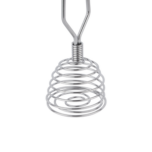 Royalford RF12461 Stainless Steel Whisk  | 8 Inch Heavy Duty Spring Coil  | Durable Rust Resistant Ergonomic Handle  | Dishwasher Safe Multipurpose Kitchen  Tool