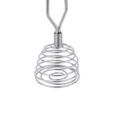Royalford RF12461 Stainless Steel Whisk  | 8 Inch Heavy Duty Spring Coil  | Durable Rust Resistant Ergonomic Handle  | Dishwasher Safe Multipurpose Kitchen  Tool