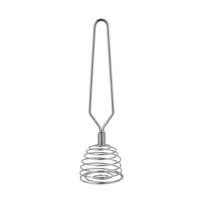 Royalford RF12461 Stainless Steel Whisk  | 8 Inch Heavy Duty Spring Coil  | Durable Rust Resistant Ergonomic Handle  | Dishwasher Safe Multipurpose Kitchen  Tool