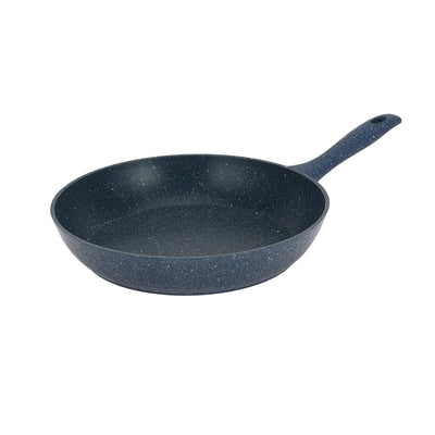 Royalford RF12488 Chef Pride Die-Cast 12-Piece Granite Coated Cookware Set with Glass Lids | Induction Compatible Pots & Pans for Everyday Home Kitchen Cooking Needs