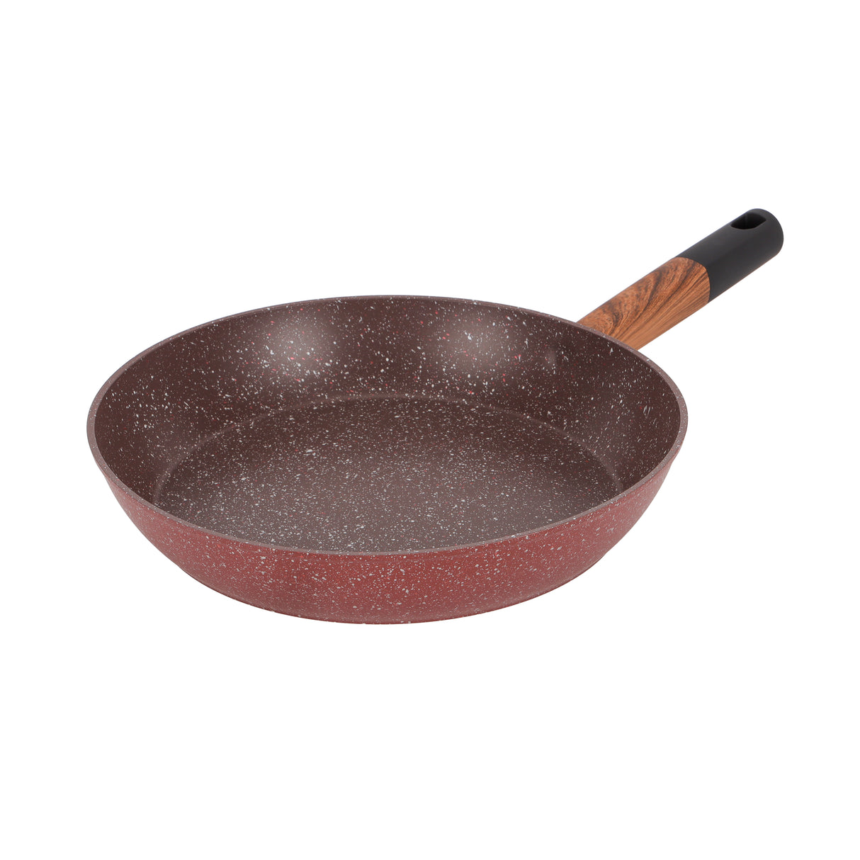 Royalford RF12491 Granite Coated Cookware Set 10 PCS with Lids | Induction Compatible Forged Aluminium Pots, Saucepan, Frypan & Nylon Cooking Tools | Ideal For Daily Use