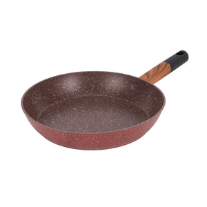 Royalford RF12491 Granite Coated Cookware Set 10 PCS with Lids | Induction Compatible Forged Aluminium Pots, Saucepan, Frypan & Nylon Cooking Tools | Ideal For Daily Use