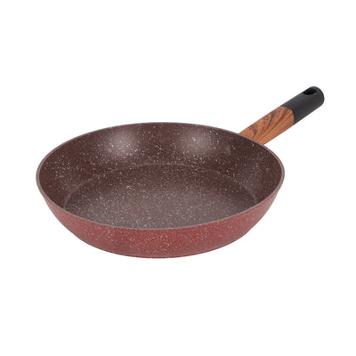 Royalford RF12491 Granite Coated Cookware Set 10 PCS with Lids | Induction Compatible Forged Aluminium Pots, Saucepan, Frypan & Nylon Cooking Tools | Ideal For Daily Use