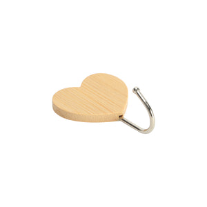 Royalford RF12492 Bamboo Sticky Hooks 2PC Set | Self Adhesive Wall Hooks | Strong Hold Waterproof Multipurpose Organizer for Kitchen, Bathroom &  Bedroom | Reusable