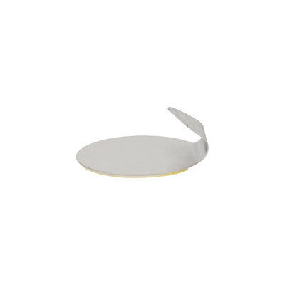 Royalford RF12500 5PC Stainless Steel Sticky Hooks | Self Adhesive Wall Hooks | Strong Hold Perfect for Kitchen, Bathroom & Office Use | Multi-Surface Compatibility