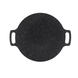 Royalford RF12506 30CM Granite Coated Deep Tawa | Die-Cast Aluminium Non-Stick Flat Pan |  PTFE & PFOA Free |  Thick Base | Suitable for Gas, Ceramic & Halogen Cooktops