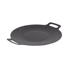 Royalford RF12507 Deep Tawa | 34cm size | Granite Coated Aluminium Induction Compatible Flat Tawa | Dual Handles| PFOA & PTFE Free Durable Cookware for Healthy Cooking
