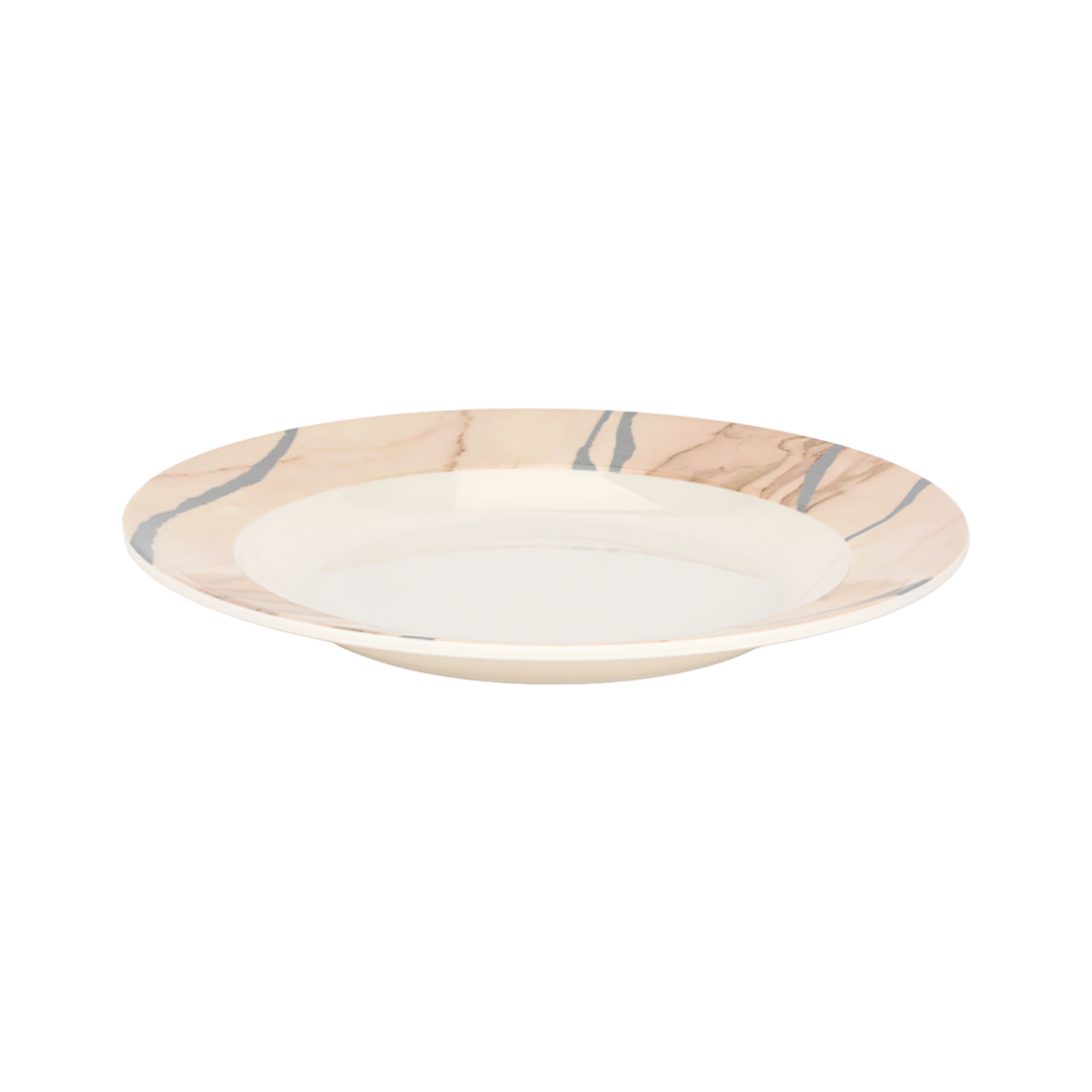 Royalford RF12510 Melamine stylish Dinner Set 32 Pieces | durable tableware for everyday dining| dishwasher safe, freezer safe, break resistant and perfect for use.