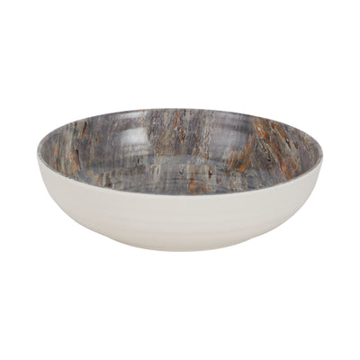 Royalford RF12513 Melamine Ware Dinner Set includes 20 durable pieces with plates | bowls & ladle, featuring break resistant melamine, dishwasher safe design for dining.